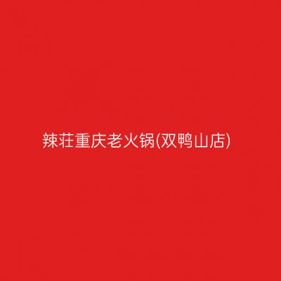 辣荘重庆老火锅(双鸭山店)