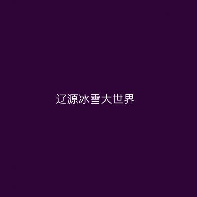 辽源冰雪大世界