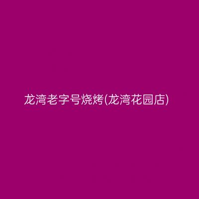 龙湾老字号烧烤(龙湾花园店)