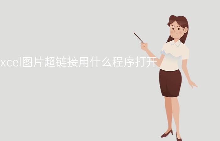 excel图片超链接用什么程序打开