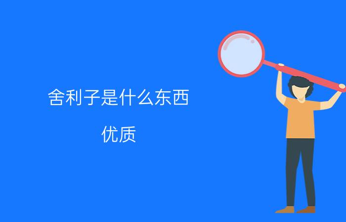 舍利子是什么东西？优质