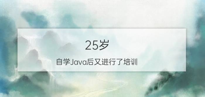 25岁，自学Java后又进行了培训，不想包装简历，应该怎么找工作？