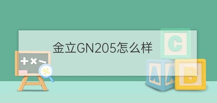 金立GN205怎么样