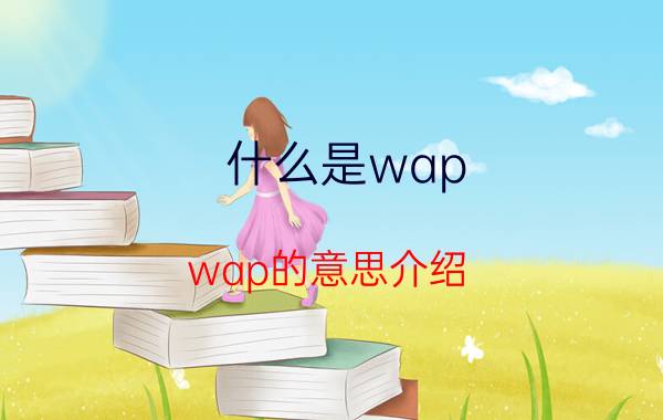 什么是wap（wap的意思介绍）