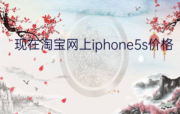 现在淘宝网上iphone5s价格