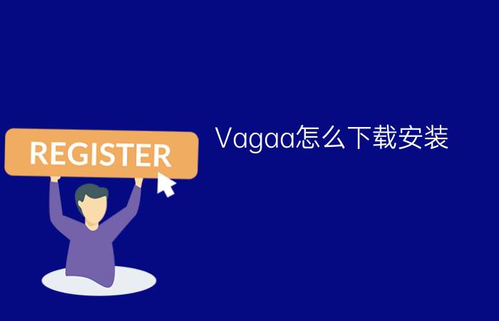 Vagaa怎么下载安装