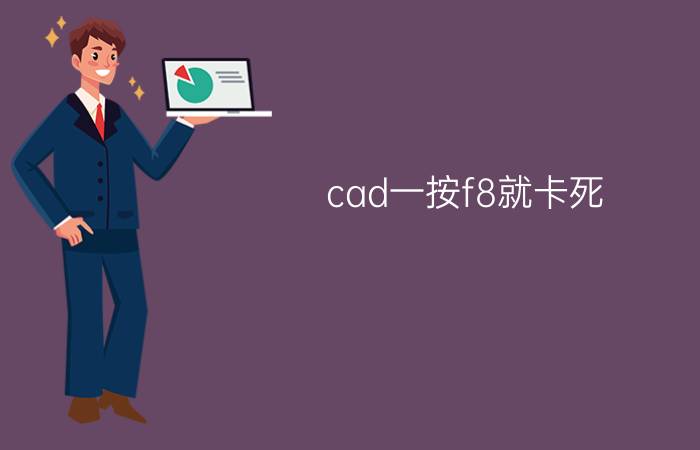 cad一按f8就卡死