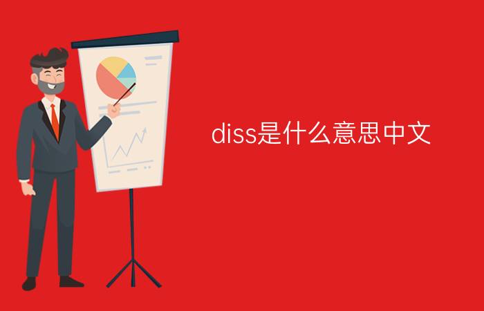 diss是什么意思中文