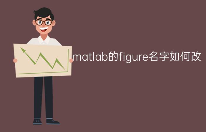 matlab的figure名字如何改