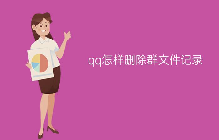 qq怎样删除群文件记录