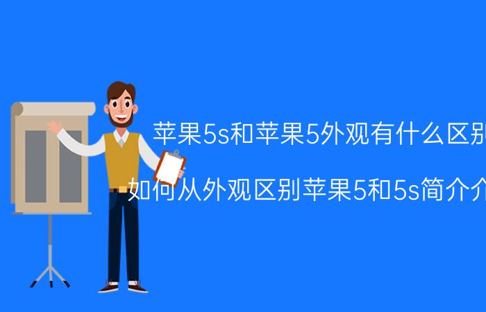 苹果5s和苹果5外观有什么区别（如何从外观区别苹果5和5s简介介绍）