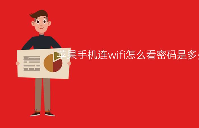 苹果手机连wifi怎么看密码是多少