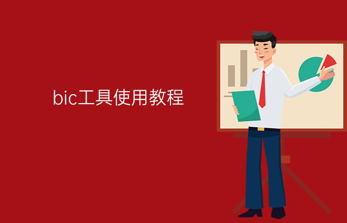 bic工具使用教程