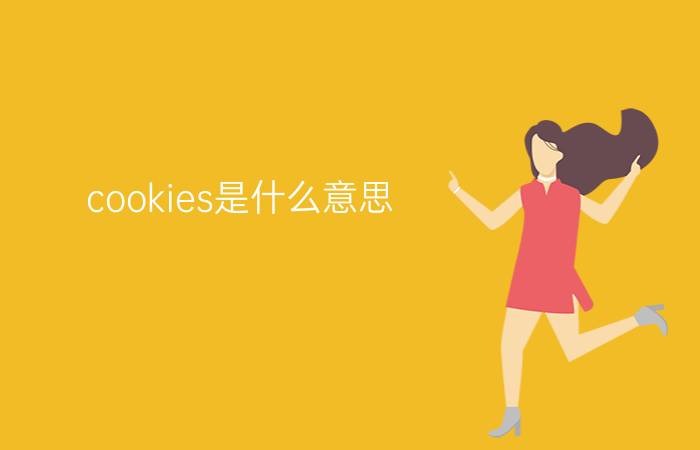 cookies是什么意思