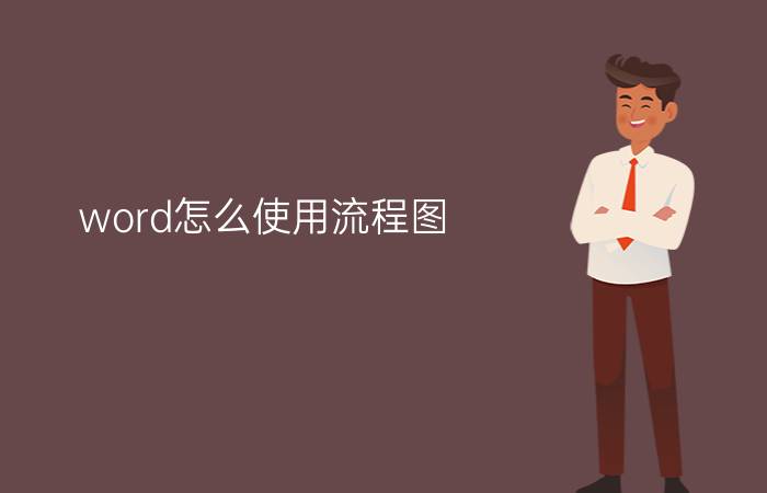 word怎么使用流程图