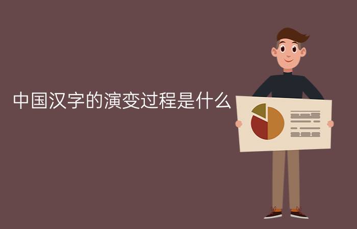 中国汉字的演变过程是什么