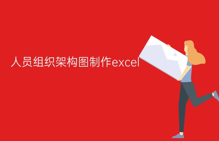 人员组织架构图制作excel