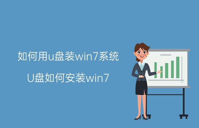 如何用u盘装win7系统？U盘如何安装win7？