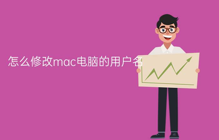 怎么修改mac电脑的用户名