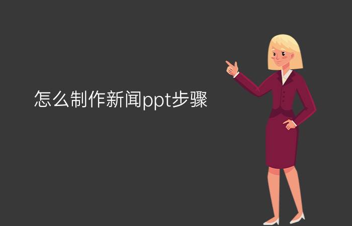 怎么制作新闻ppt步骤