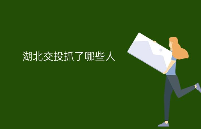 湖北交投抓了哪些人? 湖北交投高速公路发展有限公司介绍？