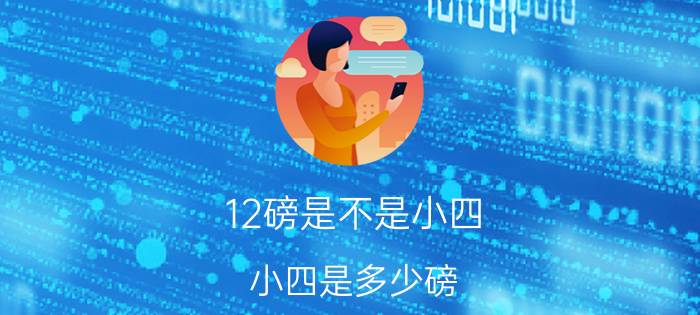 12磅是不是小四（小四是多少磅）