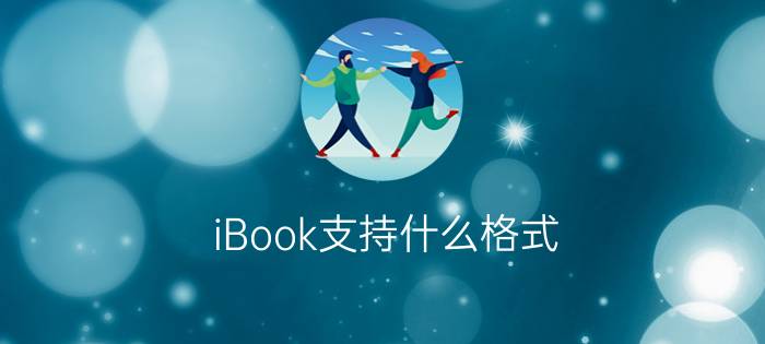 iBook支持什么格式