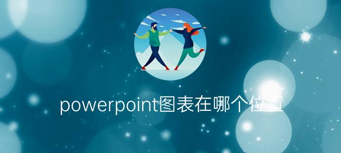 powerpoint图表在哪个位置