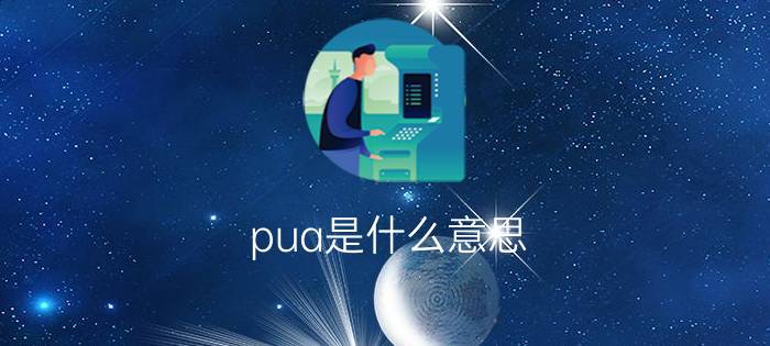 pua是什么意思