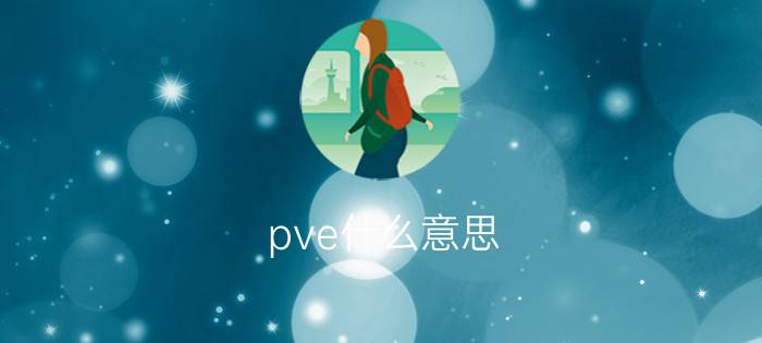 pve什么意思