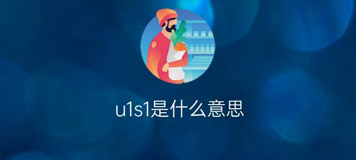 u1s1是什么意思