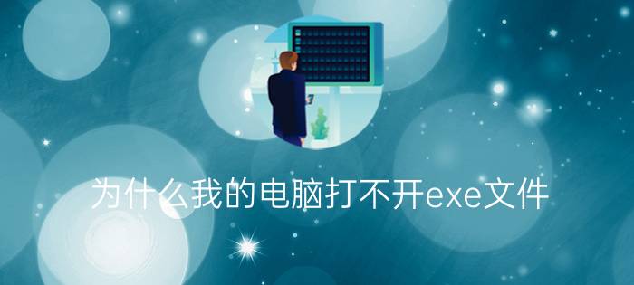 为什么我的电脑打不开exe文件