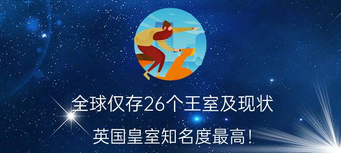 全球仅存26个王室及现状，英国皇室知名度最高！(2)