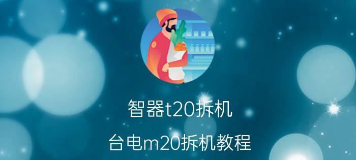 智器t20拆机（台电m20拆机教程）