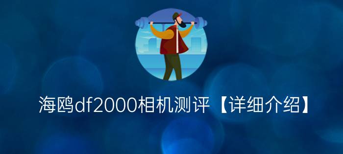 海鸥df2000相机测评【详细介绍】