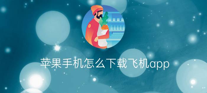 苹果手机怎么下载飞机app