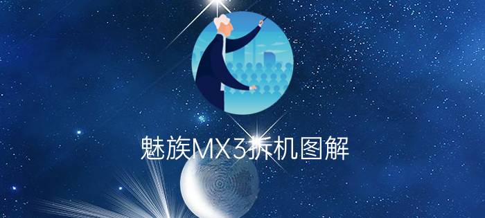 魅族MX3拆机图解