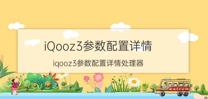 iQooz3参数配置详情（iqooz3参数配置详情处理器）