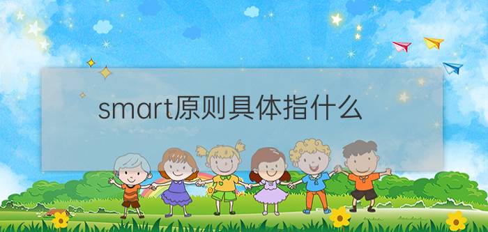 smart原则具体指什么