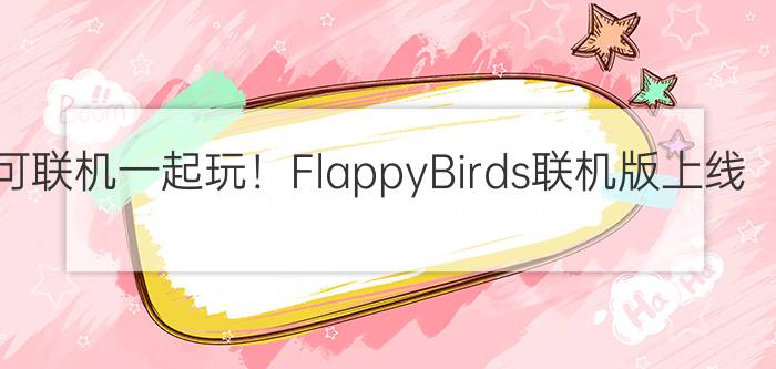 可联机一起玩！FlappyBirds联机版上线