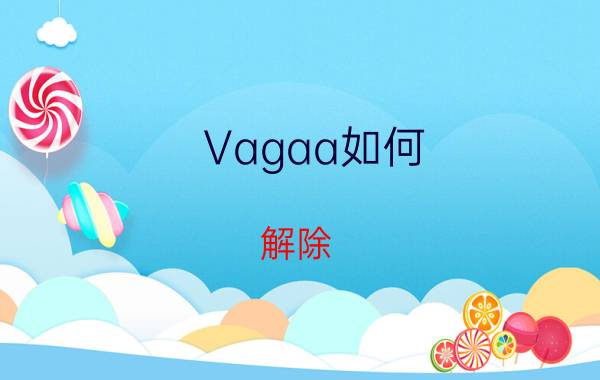 Vagaa如何（解除）共享