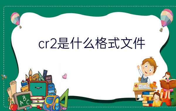 cr2是什么格式文件