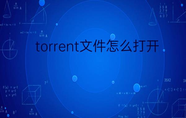 torrent文件怎么打开